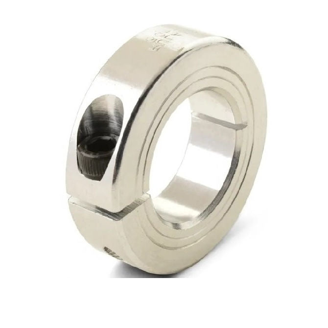 1091832 | COL-01000-030-10-1C-AL (Each) --- Shaft Collars - 10x30x10 mm Clamp Type - Aluminium Collar