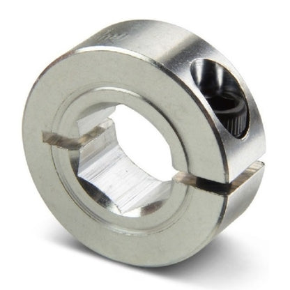 Hex Bore Collars - 12.7x31.8x9.5 mm - Stainless Steel 303/304 Similar to A2, 18-8 HRB80