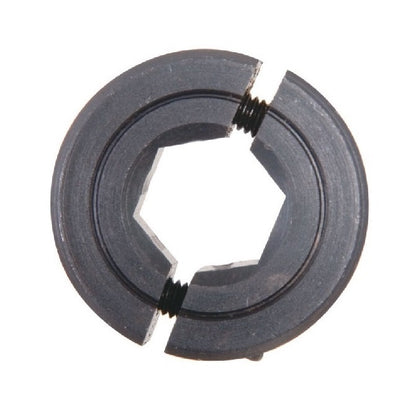 Hex Bore Collars - 19.05x47.6x12.7 mm - Steel - Mild