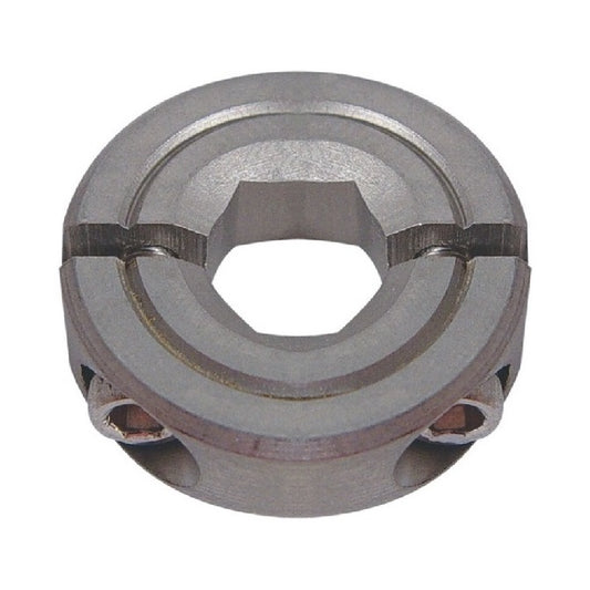Hex Bore Collars - 19.05x47.6x12.7 mm - Stainless Steel 303/304 Similar to A2, 18-8 HRB80