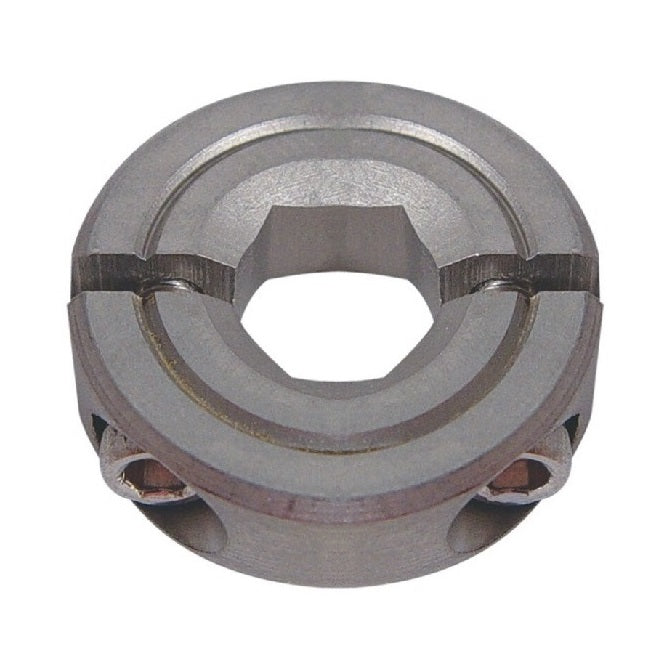 Hex Bore Collars - 15.875x38.1x10.3 mm - Stainless Steel 303/304 Similar to A2, 18-8 HRB80