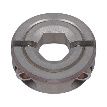 Hex Bore Collars - 12.7x31.8x9.5 mm - Stainless Steel 303/304 Similar to A2, 18-8 HRB80