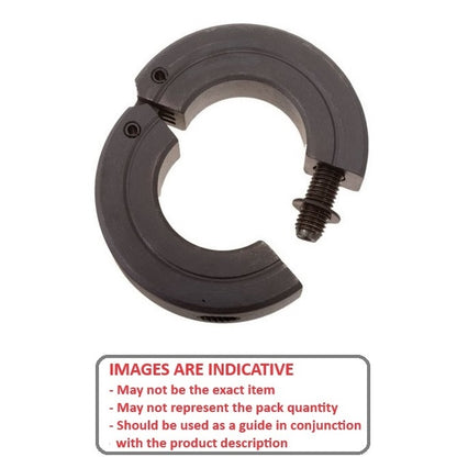 1106610 | COL-01400-030-11-HG-CS (Each) --- Shaft Collars - 14x30x11 mm Hinged - Carbon Steel Collar