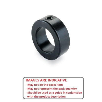 1159303 | COL-04500-075-22-BO (Each) --- Shaft Collars - 45x75x22 mm Standard - Steel - Black Oxide Collar