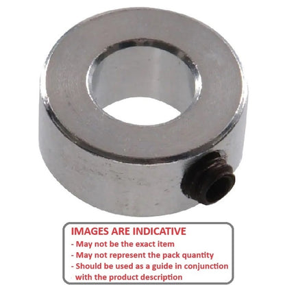 1114772 | COL-01600-028-12-CC (Each) --- Shaft Collars - 16x28x12 mm Standard - Steel, Cadmium Plated Collar