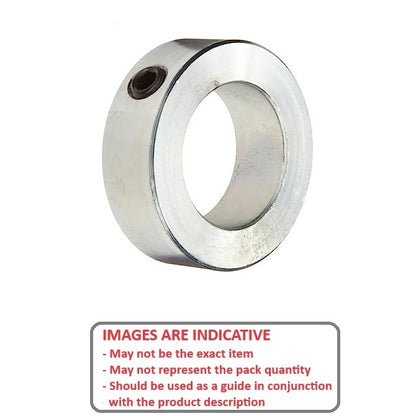 1190181 | COL-10000-150-24-MS (Each) --- Shaft Collars - 100x150x24 mm Standard - Steel - Mild Collar