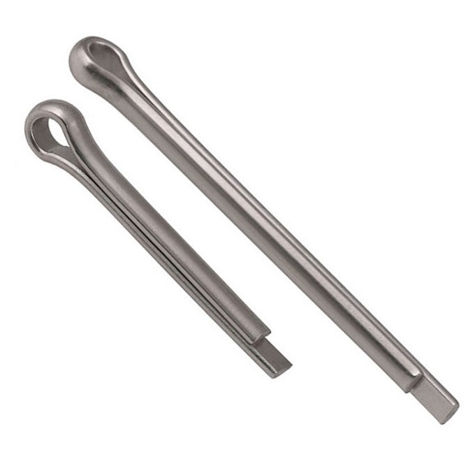 Split Pins - 0.8x12x0.7 mm - Stainless Steel 304 Similar to A2, 18-8 HRB80