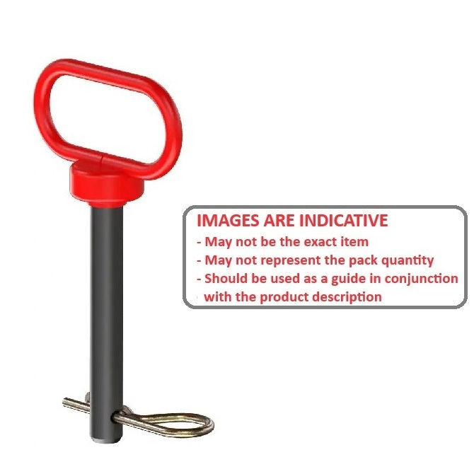 1122234 | CLP-191-1651-CZ-HPC (PK-12) --- Clevis Pins - 19.05x165.1 - - Handle - High Tensile Steel Heat Treated Pin
