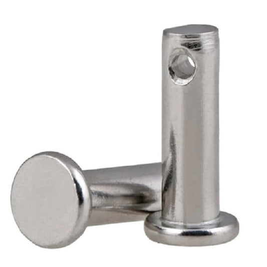 Clevis Pins - 4.76x12.3x15.88 mm - Stainless Steel 316 Similar to A4, 18-10 