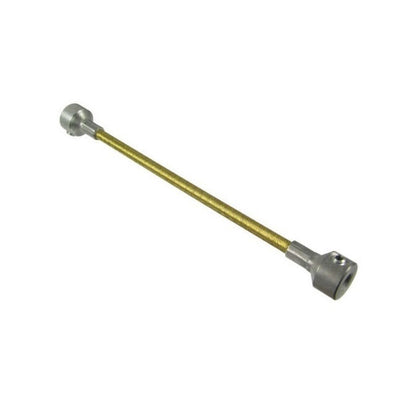 1070282 | CP-064-064-25-0203-FS (Each) --- Coupling Ends Flexible Shafts - 6.35x6.35x203.2 mm Open - Plated Steel with Vinyl Cover Shafting