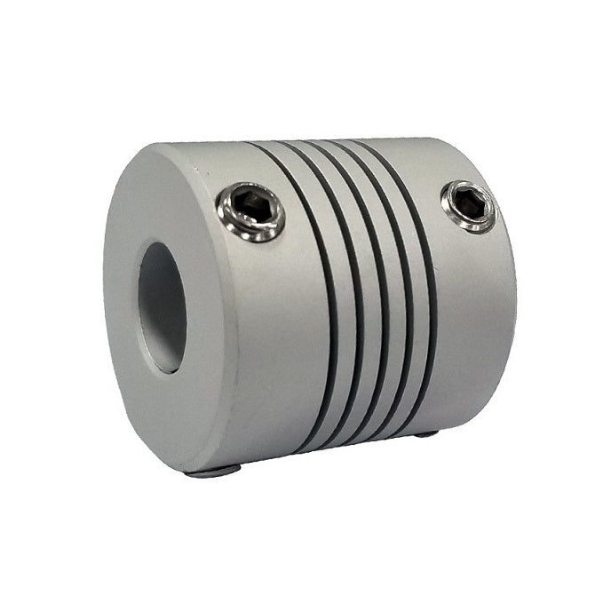Helical Couplings - 3.175x3.171x19.05 mm - Aluminium 7075-T6