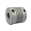 Helical Couplings - 3.175x3.171x19.05 mm - Aluminium 7075-T6