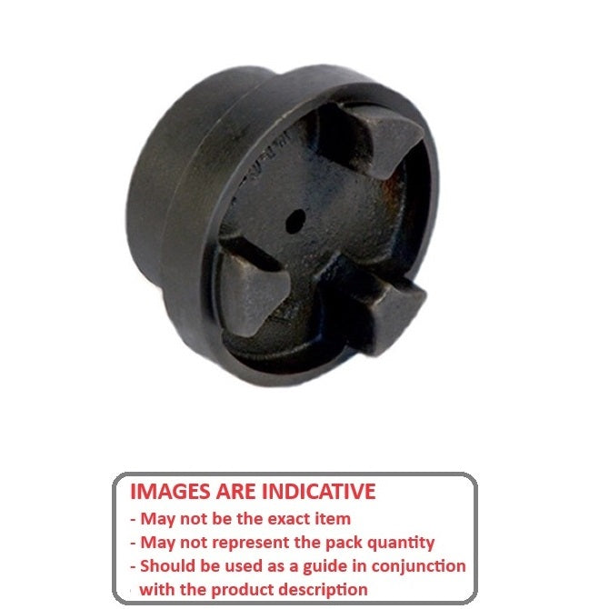 1129094 | CP-222-HUB-J-3J-64 (Each) --- Three Jaw Type Couplings - 22.225x22.225x63.5 mm Hubs