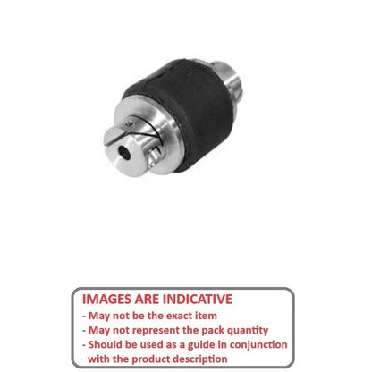 1051035 | CP-040-060-21-032-NF-S3S (Each) --- Neo Flex Couplings - 4x6x20.6 mm - Stainless Steel 303 and Neoprene Coupling