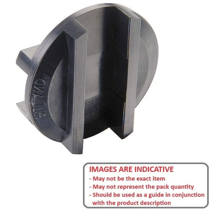 1107595 | CP-SLV-J-OC-15 (PK-5) --- Oldham Clamp Style Couplings - Disk Only mm Suits Size 15 15 Disks - Acetal Coupling