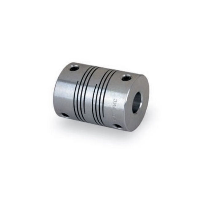 1036846 | CP-016-029-10-020-H-B6-AL-G (Each) --- Spiral 6 Beam Couplings - 1.6 Pilot Bore 2.9 9.52 mm Aluminium Set Screw Type - Aluminium Coupling