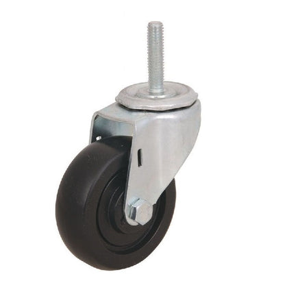 1164283 | WC415RS (PK-4) --- Stud Castors - 50.8 x 20.64 mm Swivel 34 General Purpose - Soft Rubber Castor