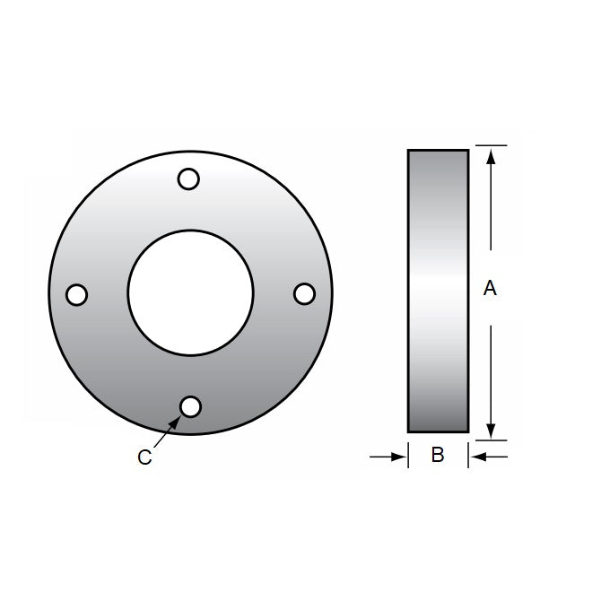 1233039 | TBS156RS (Each) --- Accessories Ballscrew - Type Flange 16.03 - 5.08 Thomson Saginaw