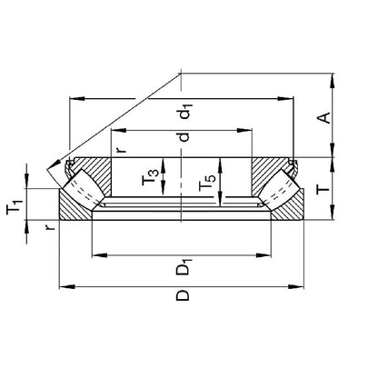 1060585 | IR-0050-0070-0100 --- Needle Roller Inner Rings Bearings - 5x7x10 mm - Chrome Steel
