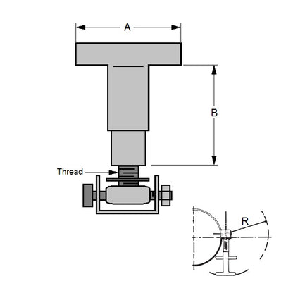 1077527 | LZ-312SRS (Each) --- Lorenz Clamps - 7.938 - 63.5x76.2 mm
