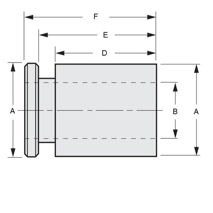 1098511 | COL-01200-028-27-GF-AB (Each) --- Shaft Collars - 12x28.1x26.5 mm Gripfast - ABS Plastic Collar