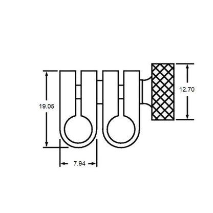 1070031 | SJ-1MRS (Each) --- Swivel Joints - 6.35x6.35x19.05 mm Miniature