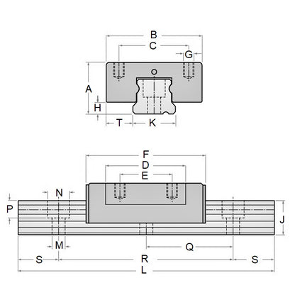 1216888 | SKF10RS (Each) --- Rail Systems Miniature Profile Linear - 259.91 Kg - 1 - 110 mm