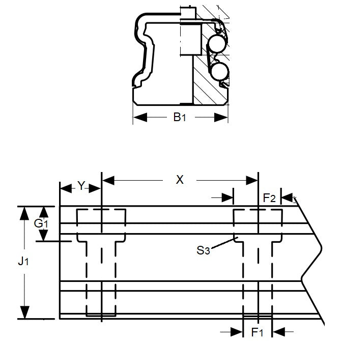 1148372 | TLM-3137RS (Each) --- Rail Systems Type 3 Rails Linear - Size Reference 35 - 34x1240 mm