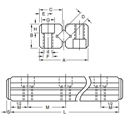 1062142 | DT1011RS (Each) --- Linear Slides - Number of Rollers 5 - 30x18.01 mm Cross Roller Rail