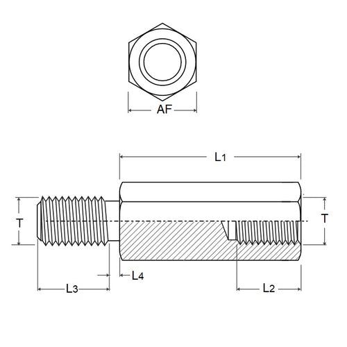 SHX-TP-0300-05-050-BZDiagram