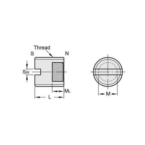 SS100M-0150-C-MAGDiagram