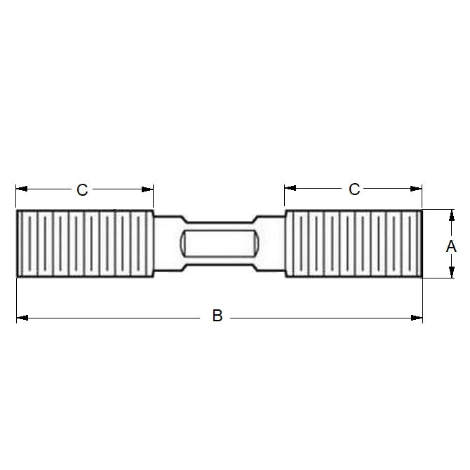 1087198 | SUS504RS (Each) --- Driver Studs Threaded Rod - 3/8-16 UNC - 9.53mm - 76.2 mm - 25.4  - Carbon Steel Stud