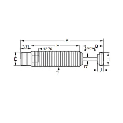 1161906 | ACE6507RS (Each) --- Soft Contact Self-Compensating Shock Absorbers - 48.5 mm 1-12 - 139.95 / 96.52