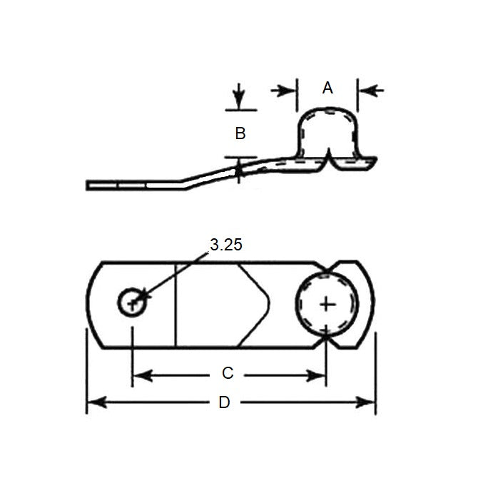 1069902 | SBTN-0635-FL (Each) --- Flat Type Snap Buttons - 6.35x5.33x0.457 mm Snap Button
