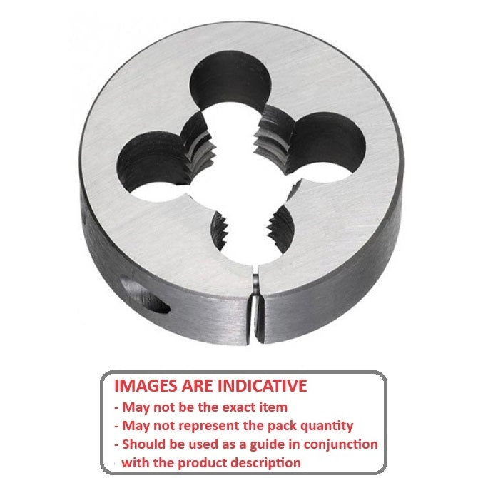 1059284 | DBT-050M (Each) --- Threading Tools - M5 - 5x0.8mm - 0.800 mm / 31.75 TPI - Button Button Dies - Carbon Steel Die