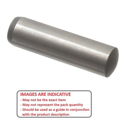 1077561 | DP079-076-CH-1 (Each) --- Dowel Pins - 7.938x76.2 Standard - Steel 100Cr6 - Heat Treated with Bright Finish Rc 58-62 Pin