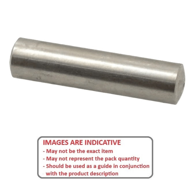 1066708 | DP060-020-C-3 (PK-50) --- Dowel Pins - 6x20x21.8 mm Standard - Carbon Steel Unhardened Pin