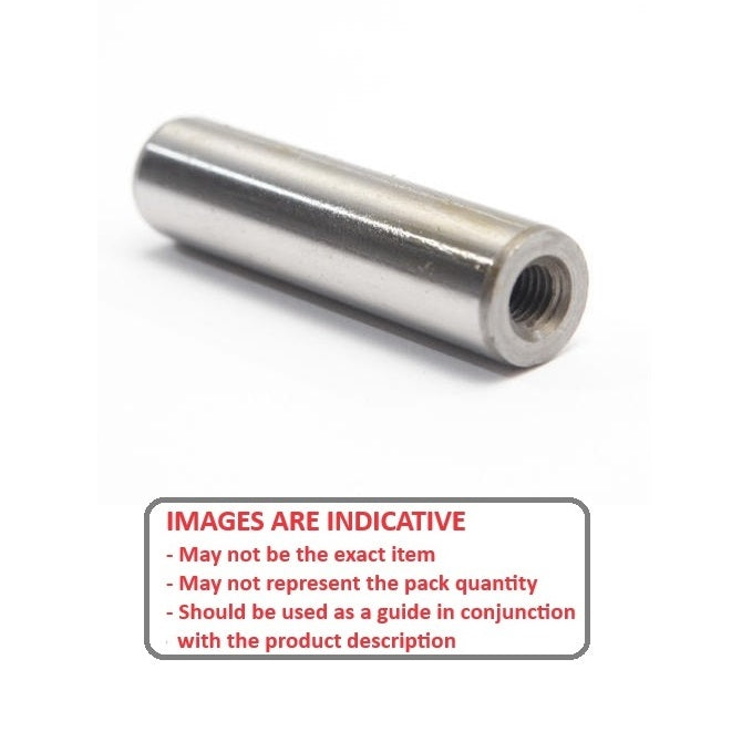 1077113 | DP079-032-CH-1E (PK-5) --- Dowel Pins - 7.938x31.75 Extractable - Carbon Steel Rc 58-62 Pin
