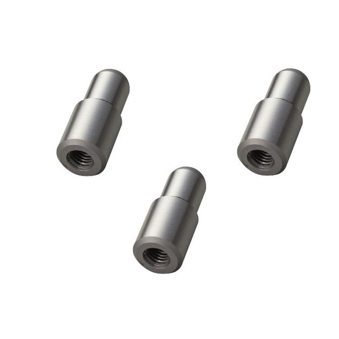 Pins - Dowel - Stepped - Chamfered Ends - Extractable - Carbon Steel