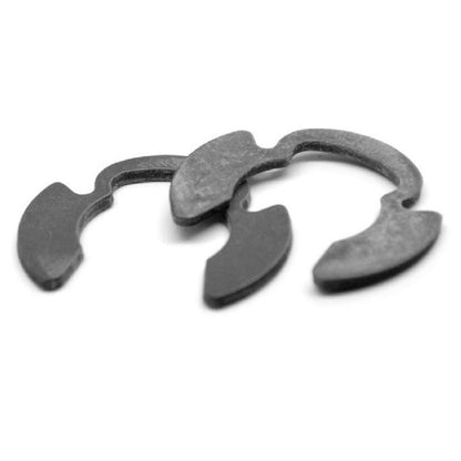 E-Clips Retaining Rings - 12.7x11.18x1.27 mm Klipring - Zinc Plated Carbon Steel E-Clip