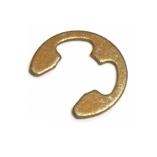 E-Clips Retaining Rings - 3.97x2.95x0.64 mm - Carbon Steel Zinc Plated