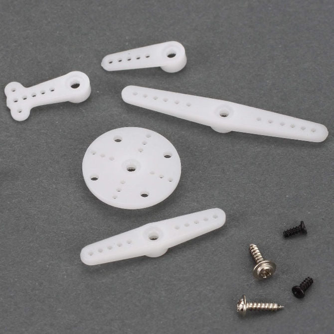 1230504 | EFLRSA100 (Set) --- E Flite Parts Hobby - Servo Arm Blade 400 and Blade CX3 - Standard Arm, Fine Spline, Suit S0 Servo