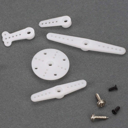 1230504 | EFLRSA100 (Set) --- E Flite Parts Hobby - Servo Arm Blade 400 and Blade CX3 - Standard Arm, Fine Spline, Suit S0 Servo