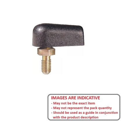 1233054 | GAS23RS (Each) --- Assembly End Fittings Gas Springs - Type Nylon Ball Joint 18.03 mm - M6 x 1.0 - Steel Gas Spring