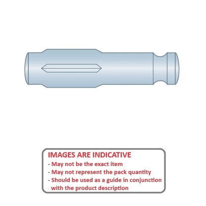 1052011 | GPG-0400-1200-BO (PK-1000) --- Groove Pins - 4x12x4.25 mm - Black Oxide Steel Pin