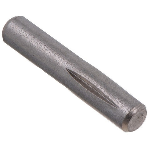 Groove Pins - 3.175x25.4 - 3.328 / 3.378 - Stainless Steel 303/304 Similar to A2, 18-8 HRB80