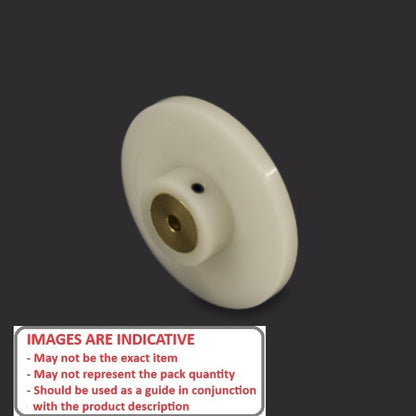 1158500 | GBL-045-030-050-ACB (Each) --- Blanks Gears - 44.8x3x5 mm - Acetal / With Insert Gear