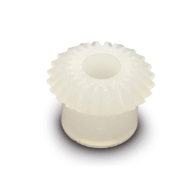 1037506 | GB-21B-M1-20-050-A (Each) --- Bevel Gears - Ratio 2 to 1 Small Gear Only - GB-21B-M1-40-060-A Module 1 Plastic - Acetal Gear