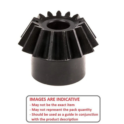 1039197 | GB-21A-M4-20-200-C (Each) --- Bevel Gears - Ratio 2 to 1 Small Gear Only - GB-21B-M4-40-200-C - 40 Tooth Gear - Module 4 - Steel Gear