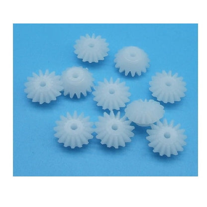 Mitre Gears - 12 tooth - 6x2 mm - POM Polyoxymethylene 